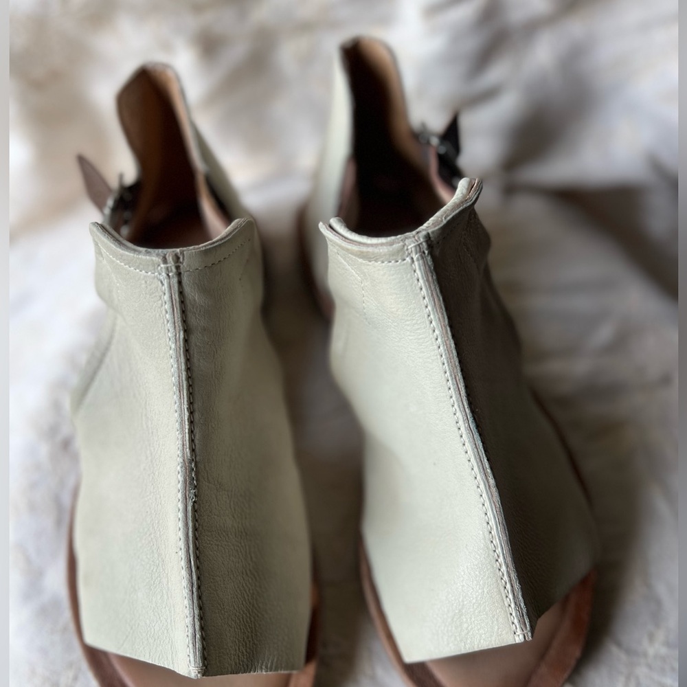 MIZ MOOZ Leather Sandal Found Linen Size 8 - Picture 2 of 6